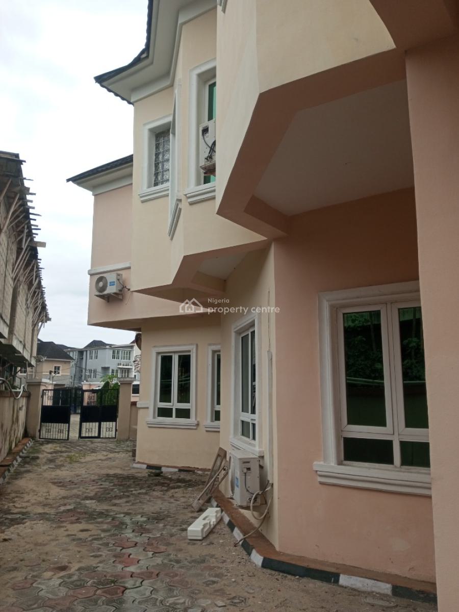 Residential 5 Bedroom Fully Detached Duplex with Bq in a Secured Estate, Chevron, Lekki, Lagos, Detached Duplex for Rent