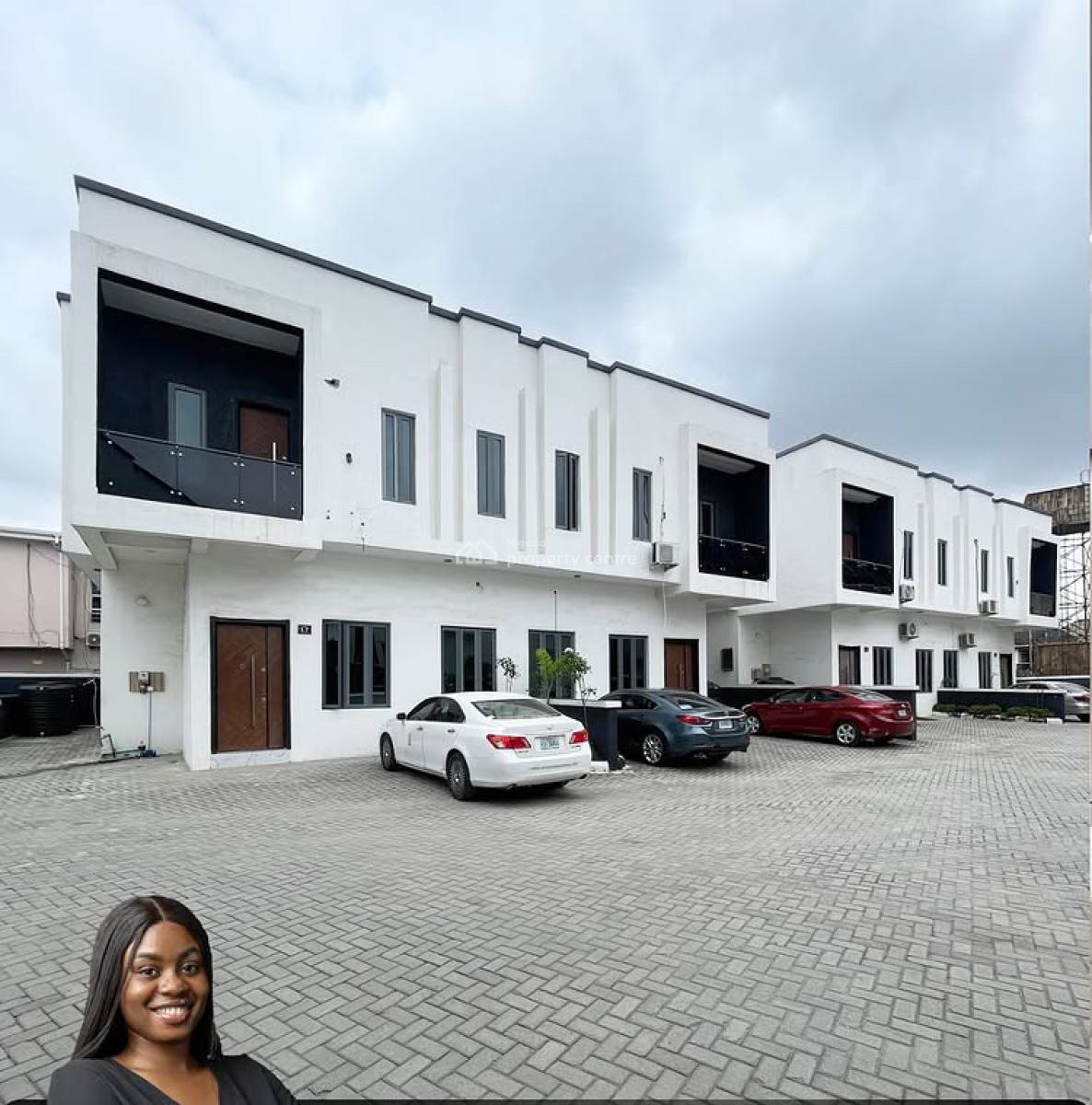 Brand New 4 Bedroom Semi Detached Duplex with Bq, Orchid Road, Lekki, Lagos, Semi-detached Duplex for Rent