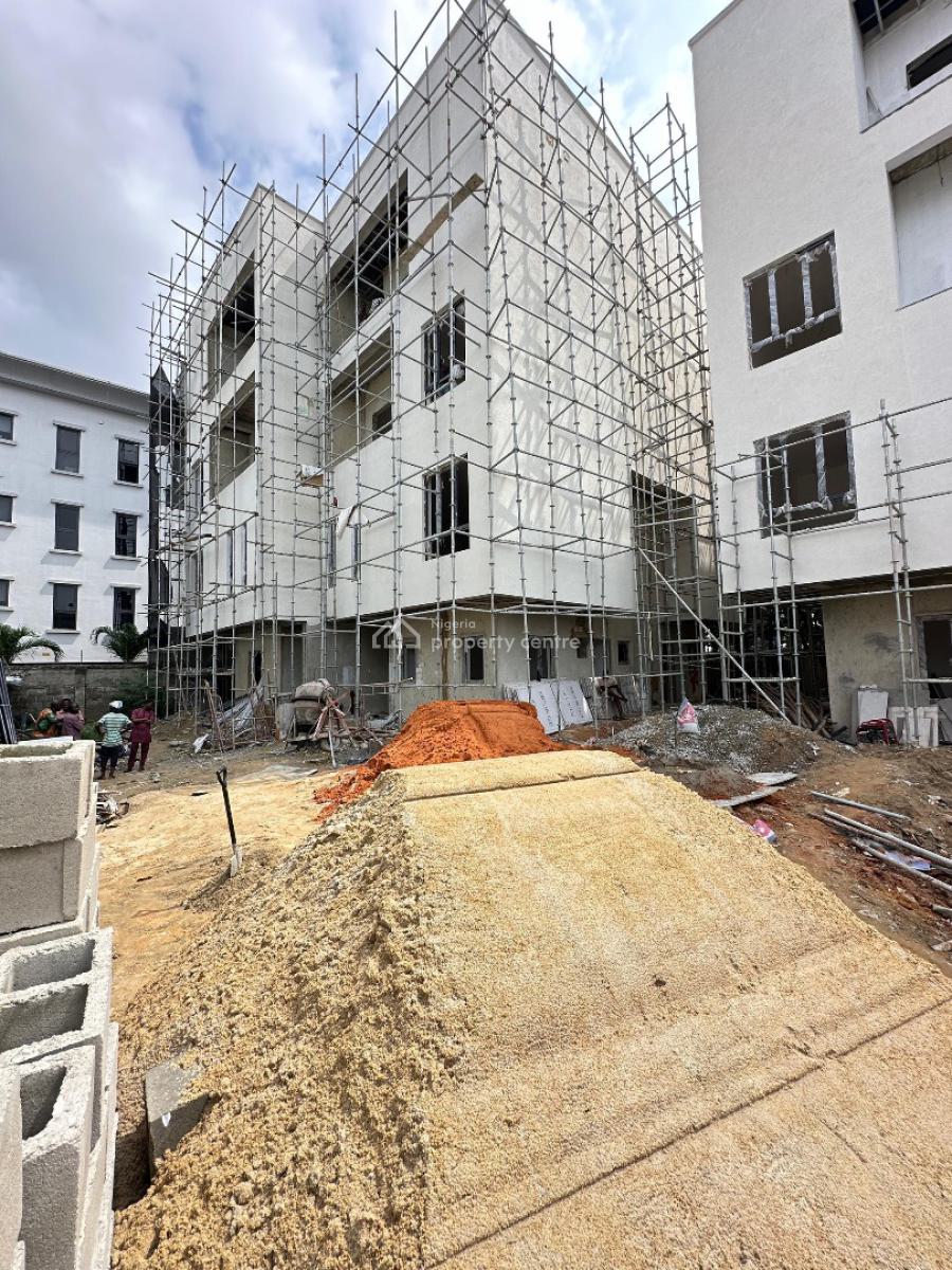 Exquisitely Detailed 5 Semi Detached  with Pool, Elevator and Bq, Banana Island, Ikoyi, Lagos, Detached Duplex for Sale