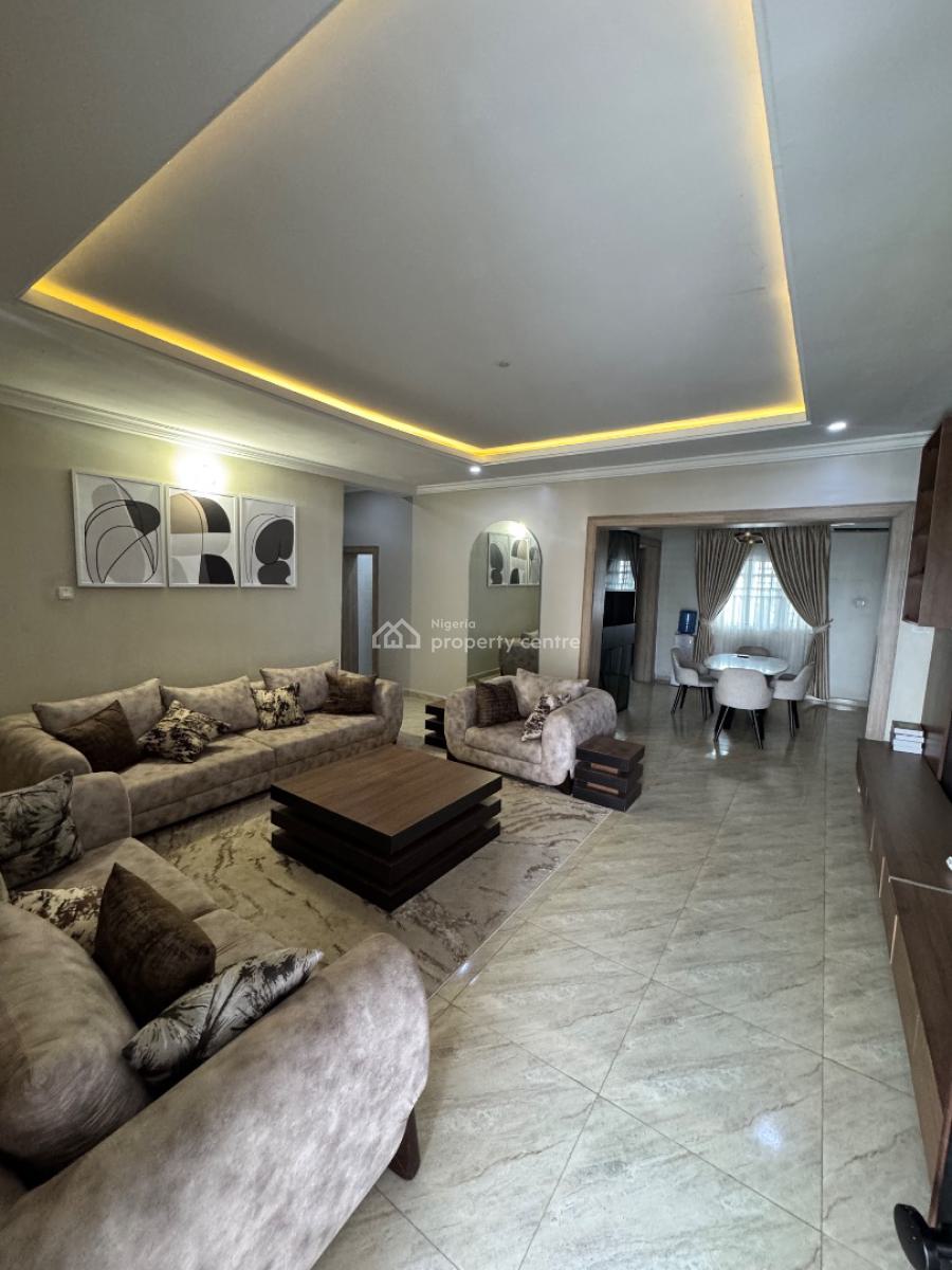 Fully Furnished & Spacious 3 Bedroom Apartment, Off Olusegun Obasanjo Way, Wuye, Abuja, Flat / Apartment for Sale