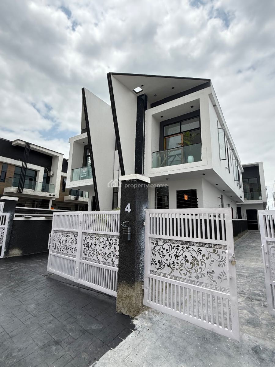 Brand New 4 Bedroom Fully Detached Duplex with Bq, Ikota Villa Estate, Ikota, Lekki, Lagos, Detached Duplex for Sale