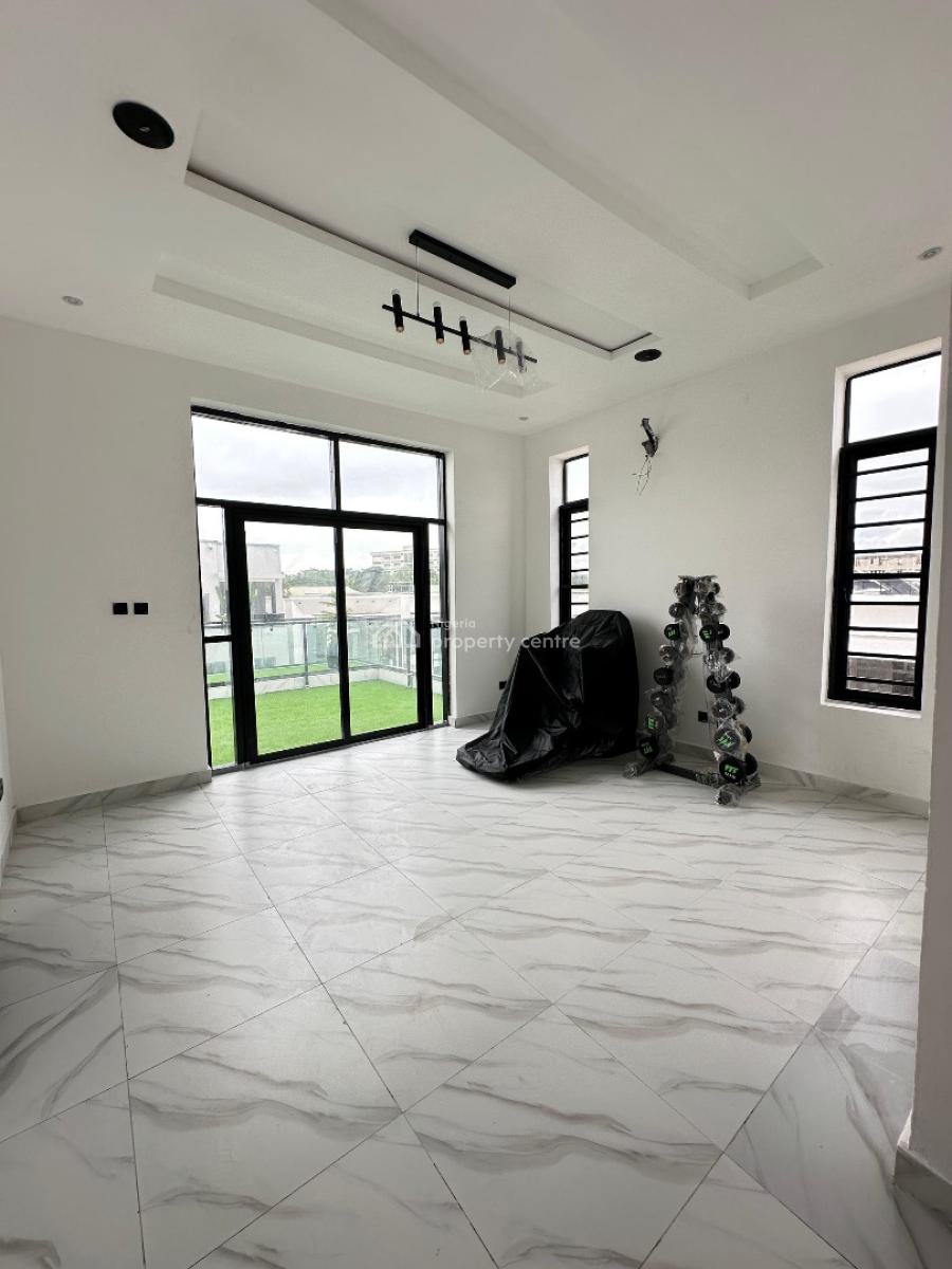 5 Bedroom Semi Detached Duplex with Bq,cinema,study Room, Chevron, Lekki, Lagos, Detached Duplex for Sale