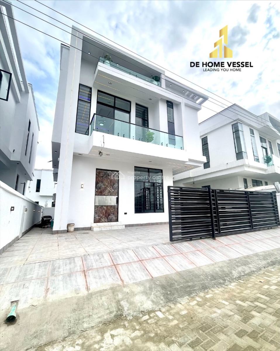 Beautifully Finished 4 Bedroom Detached Duplex with Swimming Pool and Bq, Ajah, Lagos, Detached Duplex for Sale