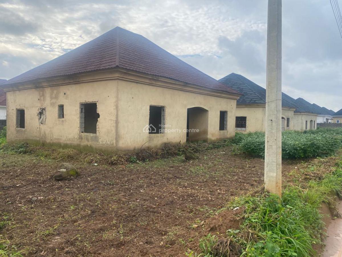 Get This 3 Bedroom Bungalow with Space to Build Bq, Airport Road,opposite Centenary City, Kyami, Abuja, Detached Bungalow for Sale