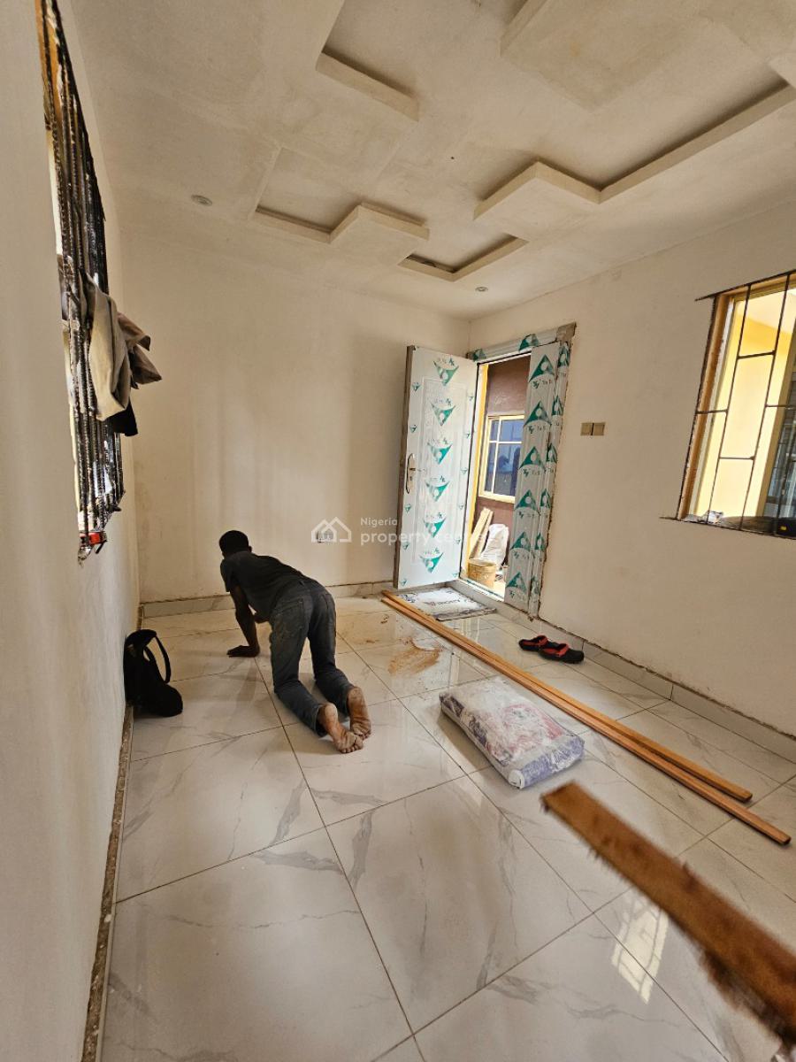 Newly Built Self Contained Apartment, Ogba, Ikeja, Lagos, Mini Flat (room and Parlour) for Rent