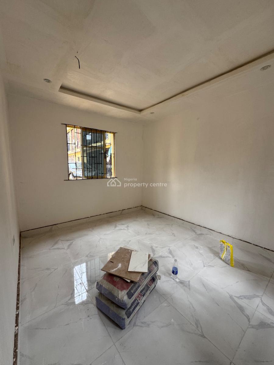 Lovely 1 Bedroom Bungalow Apartment in a Secured Location, Second Junction/off Bintu Street, Ogba, Ikeja, Lagos, Flat / Apartment for Rent