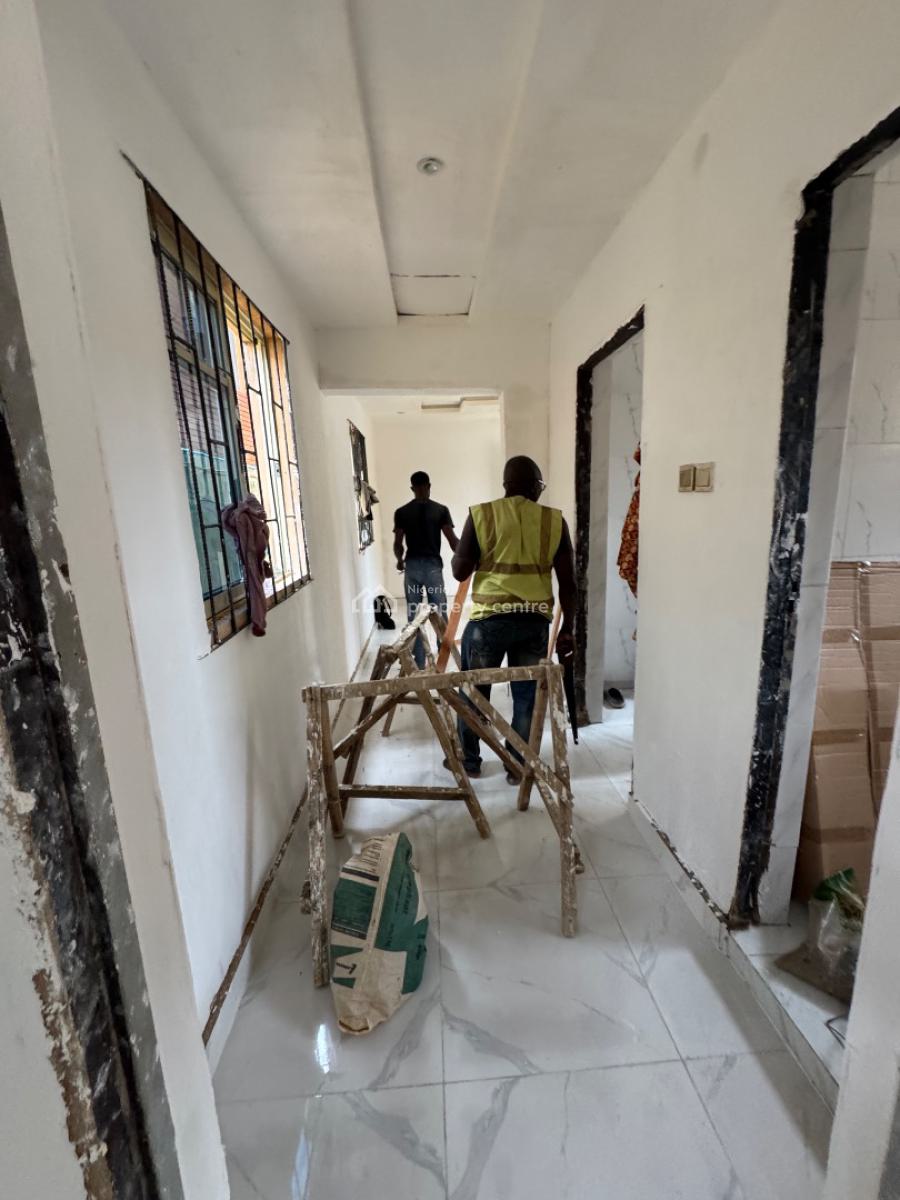 Lovely 1 Bedroom Bungalow Apartment in a Secured Location, Second Junction/off Bintu Street, Ogba, Ikeja, Lagos, Flat / Apartment for Rent
