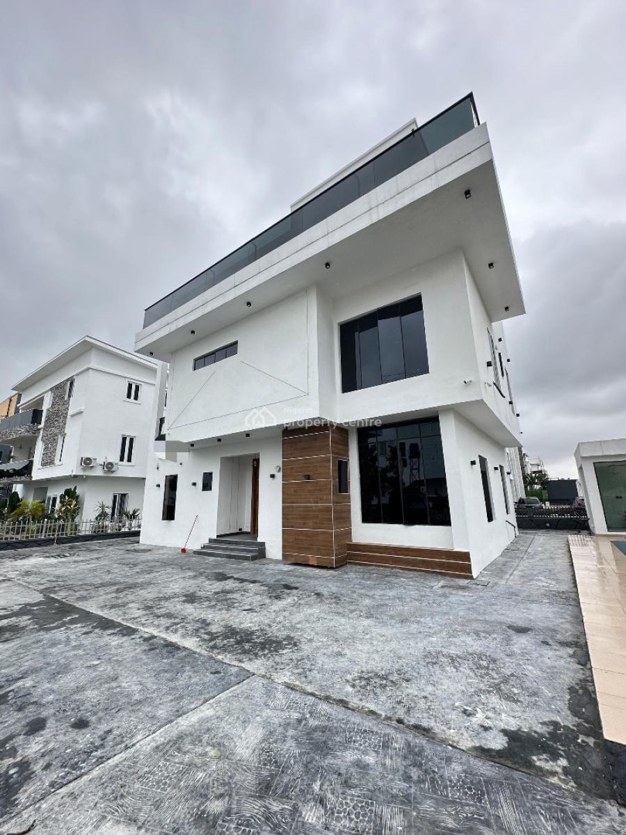 5 Bedroom Detached Duplex with Bq,cinema,gym & Pool, Osapa, Lekki, Lagos, Detached Duplex for Sale