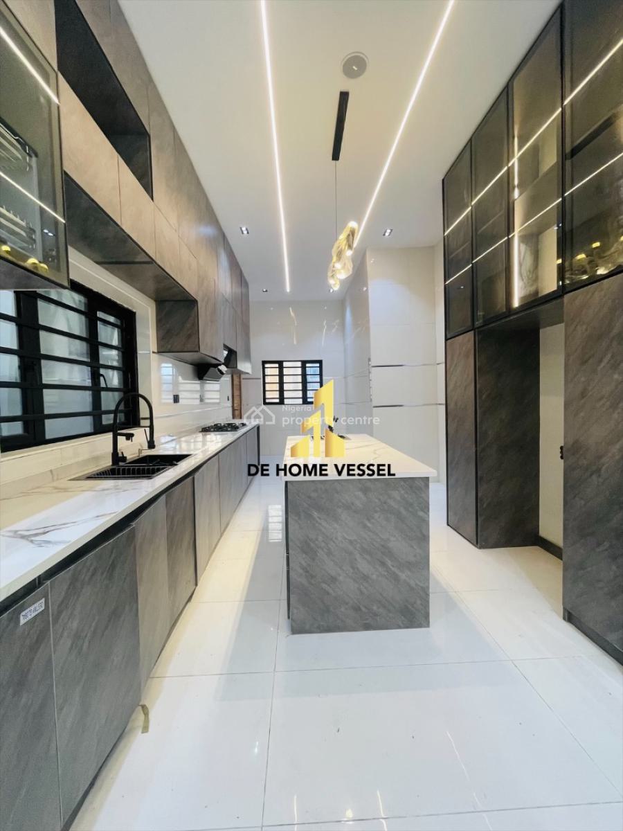Perfectly Carved Luxury 5 Bedroom Detached Duplex with Bq, Ajah, Lagos, Detached Duplex for Sale