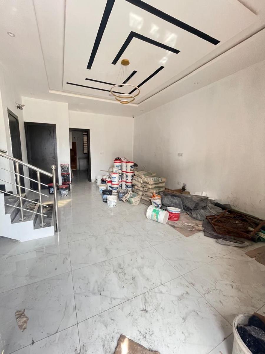 Beautiful 4 Bedroom Semi Detached Duplex with Bq, Chevron, Lekki, Lagos, Semi-detached Duplex for Sale