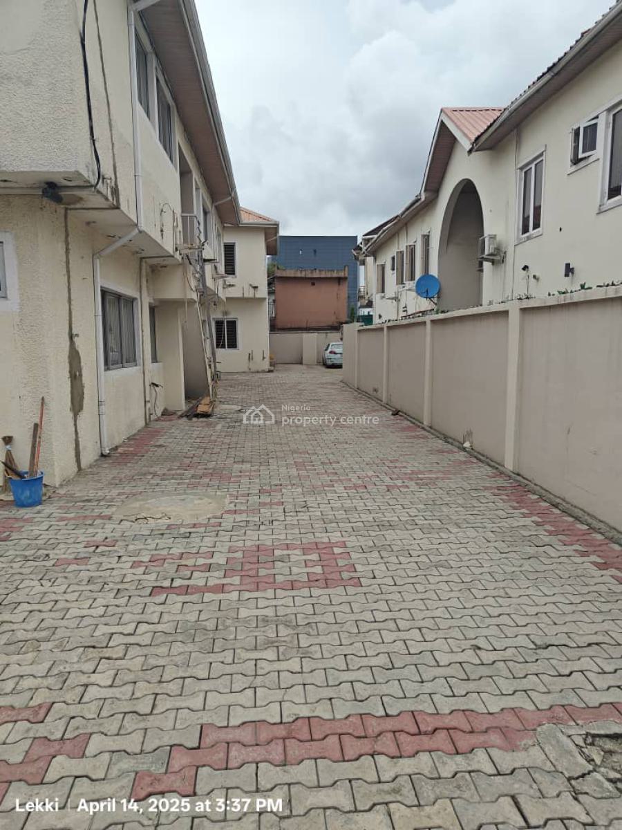 Serviced 2 Bedroom Flat with Inverter, Osera Estate Behind Zenith Bank, Osapa, Lekki, Lagos, Flat / Apartment for Rent