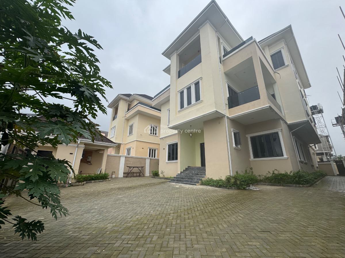 Luxury Finished 7 Bedroom Fully Detached Duplex with Elevator, Pool, Guzape District, Abuja, Detached Duplex for Sale