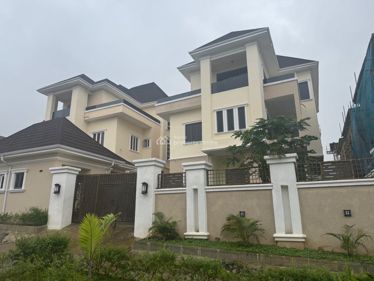 Luxury Finished 7 Bedroom Fully Detached Duplex with Elevator, Pool, Guzape District, Abuja, Detached Duplex for Sale