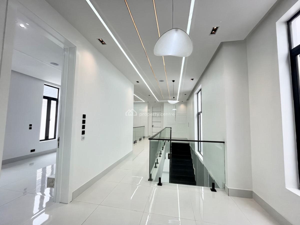 Stunning 5 Bedroom Fully Detached Duplex with Bq, Gym and Pool, Chevron Toll Gate, Lekki Phase 2, Lekki, Lagos, Detached Duplex for Sale
