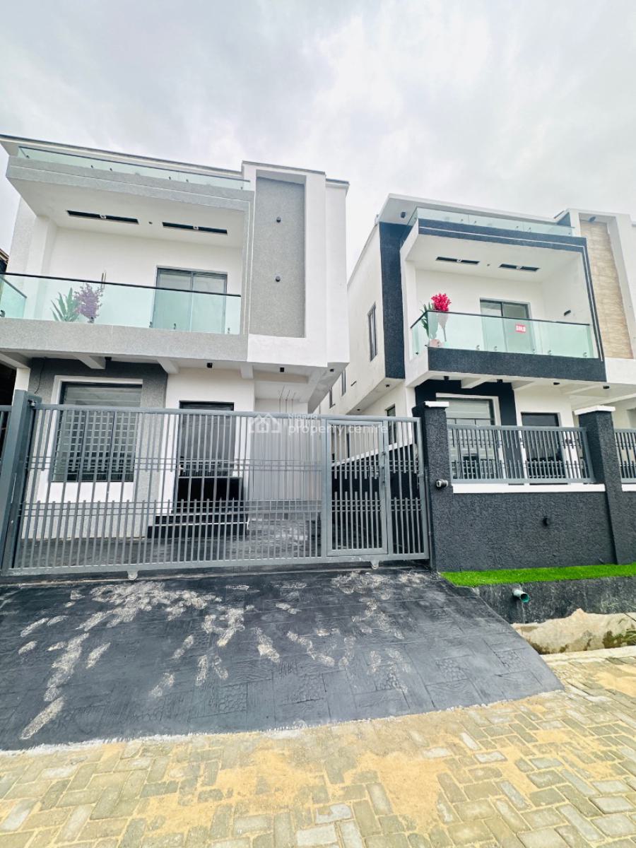 4 Bedrooms Fully Detached Duplex with Bq, Ajah, Lekki, Lagos, Detached Duplex for Sale