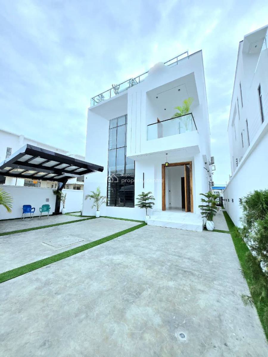 Smart 5-bedroom Detached Duplex with Bq, Pool & Gym, Chevron, Lekki, Lagos, Detached Duplex for Sale