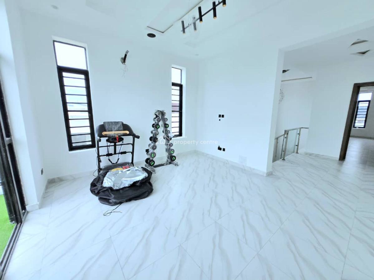Smart 5-bedroom Detached Duplex with Bq, Pool & Gym, Chevron, Lekki, Lagos, Detached Duplex for Sale