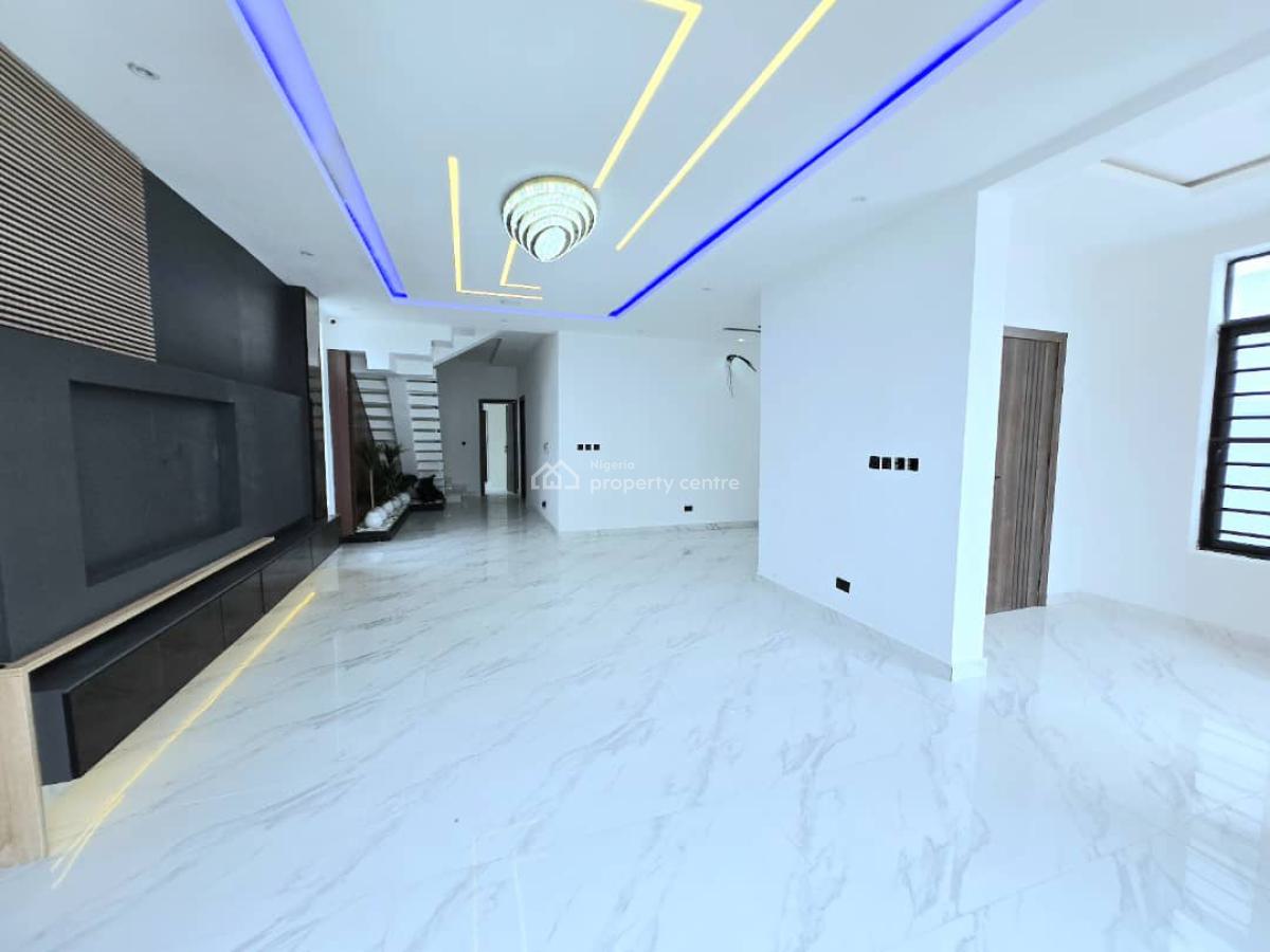 Smart 5-bedroom Detached Duplex with Bq, Pool & Gym, Chevron, Lekki, Lagos, Detached Duplex for Sale