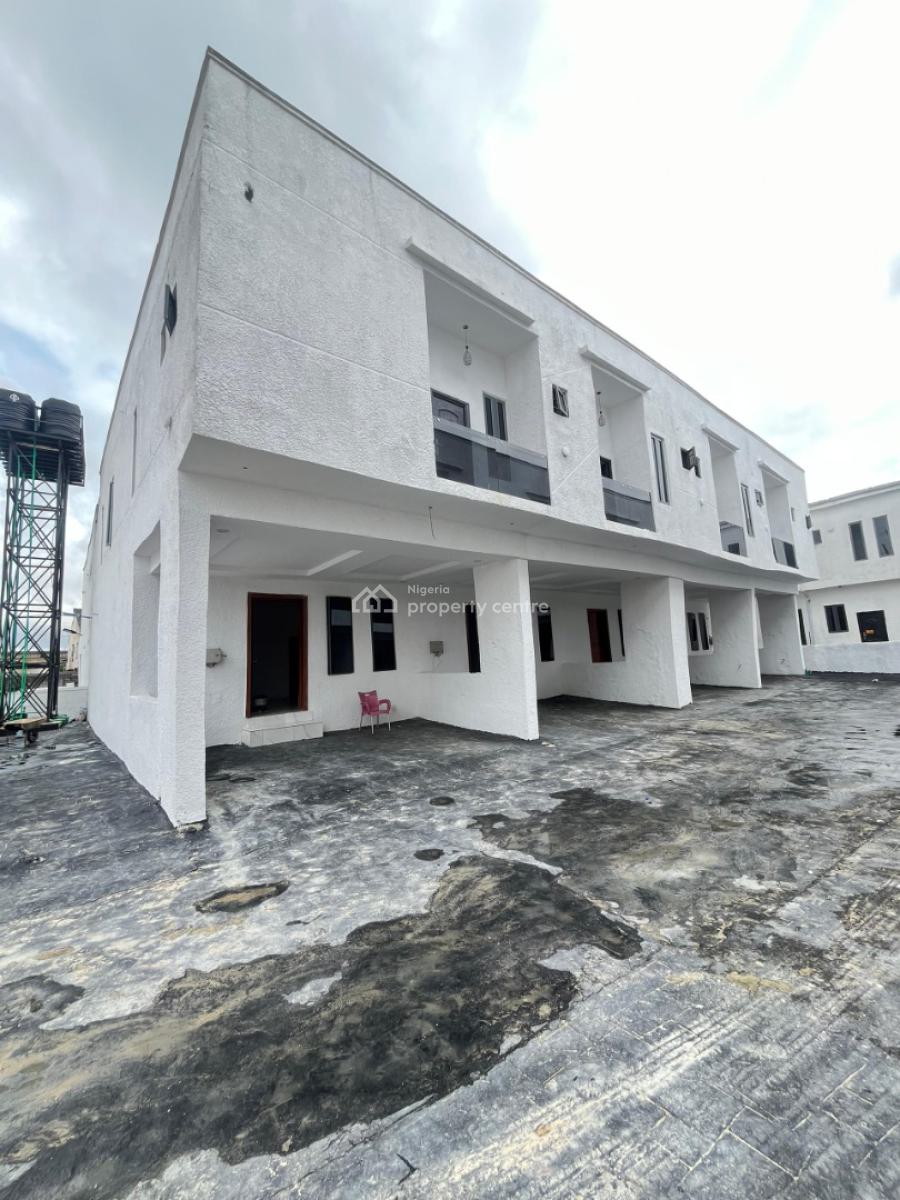 Newly Built 4bedroom Terrace Duplex By Abraham Adesanya Estate Ajah, Atlan Estate General Paint Bus Stop By Abraham Adesanya Estate Ajah, Ajah, Lagos, Terraced Duplex for Sale