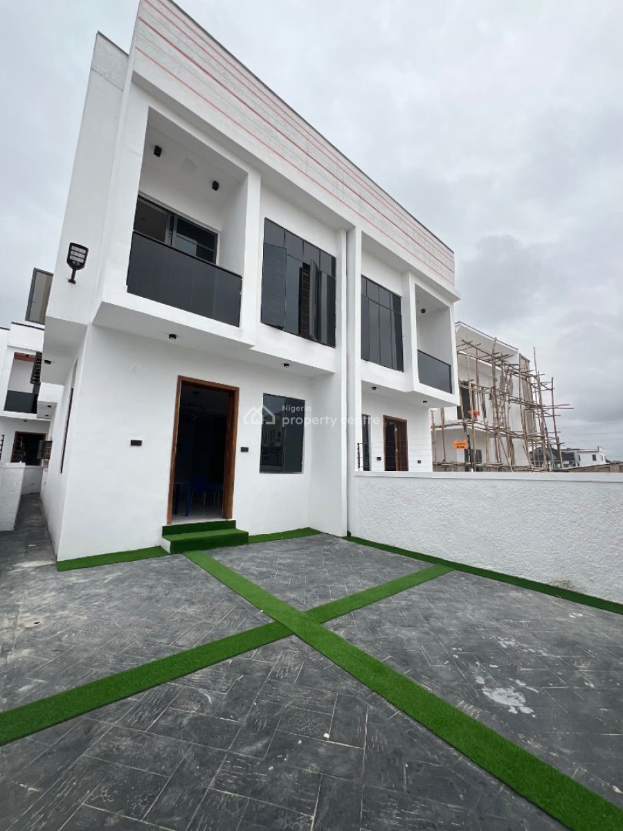 Lovely 4 Bedroom Semi Detached Duplex, Ikota, Lekki, Lagos, Semi-detached Duplex for Sale