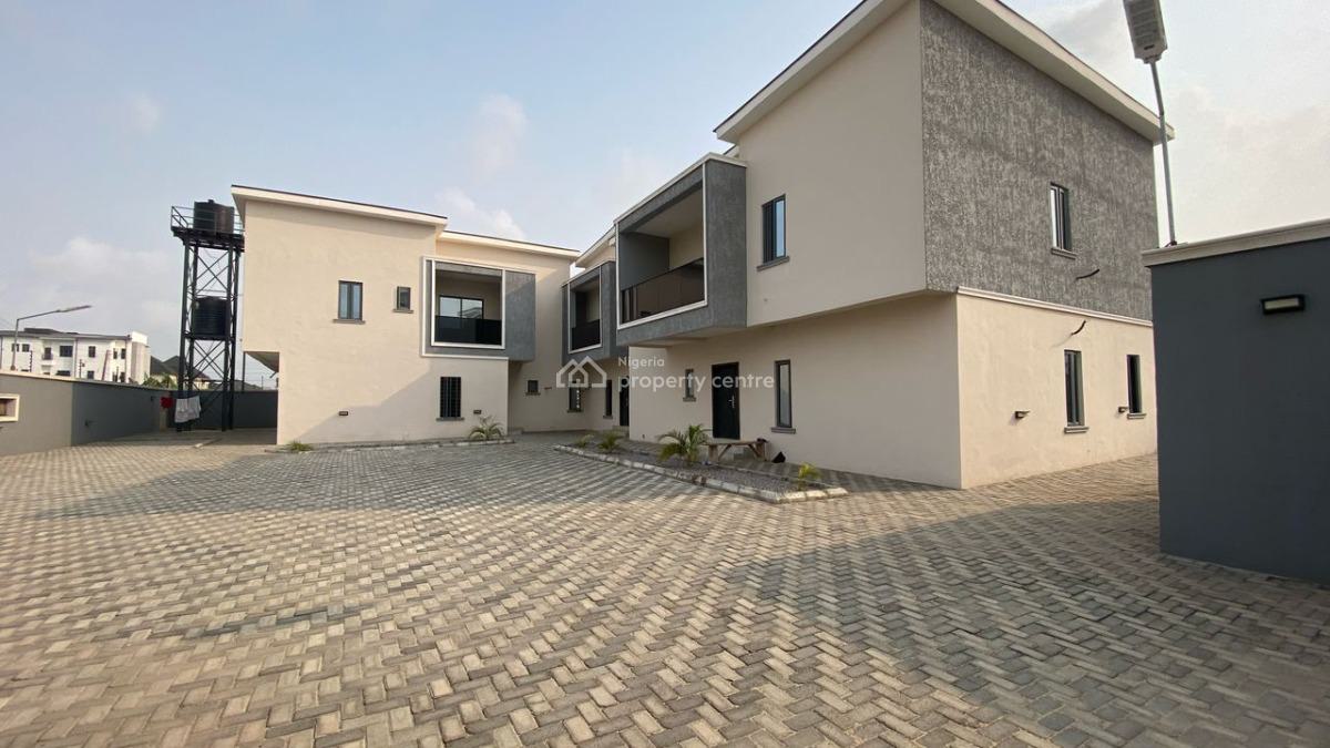 4 Bedroom Terrace Duplex with Bq, Off Bisola Durosinmi Etti Drive, Ogombo, Ajah, Lagos, Terraced Duplex for Sale