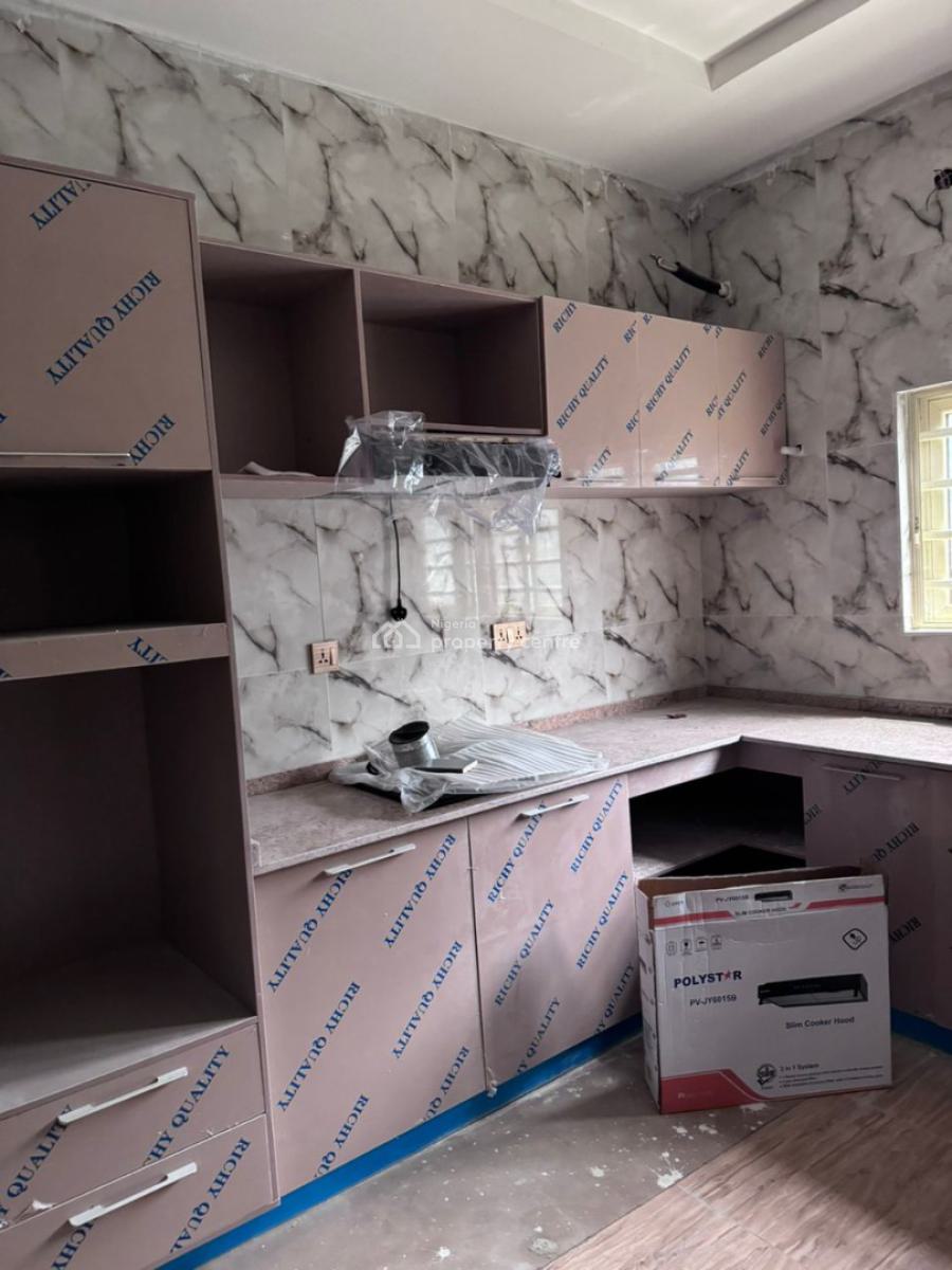 Newly Built 3 Bedroom Flat with a Room Bq, Off Monastery Road, Sangotedo, Ajah, Lagos, Flat / Apartment for Rent