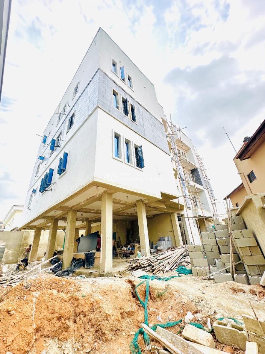 Newly Built 3 Bedroom Apartment with Bq & Elevator, Maryland, Lagos, Flat / Apartment for Sale