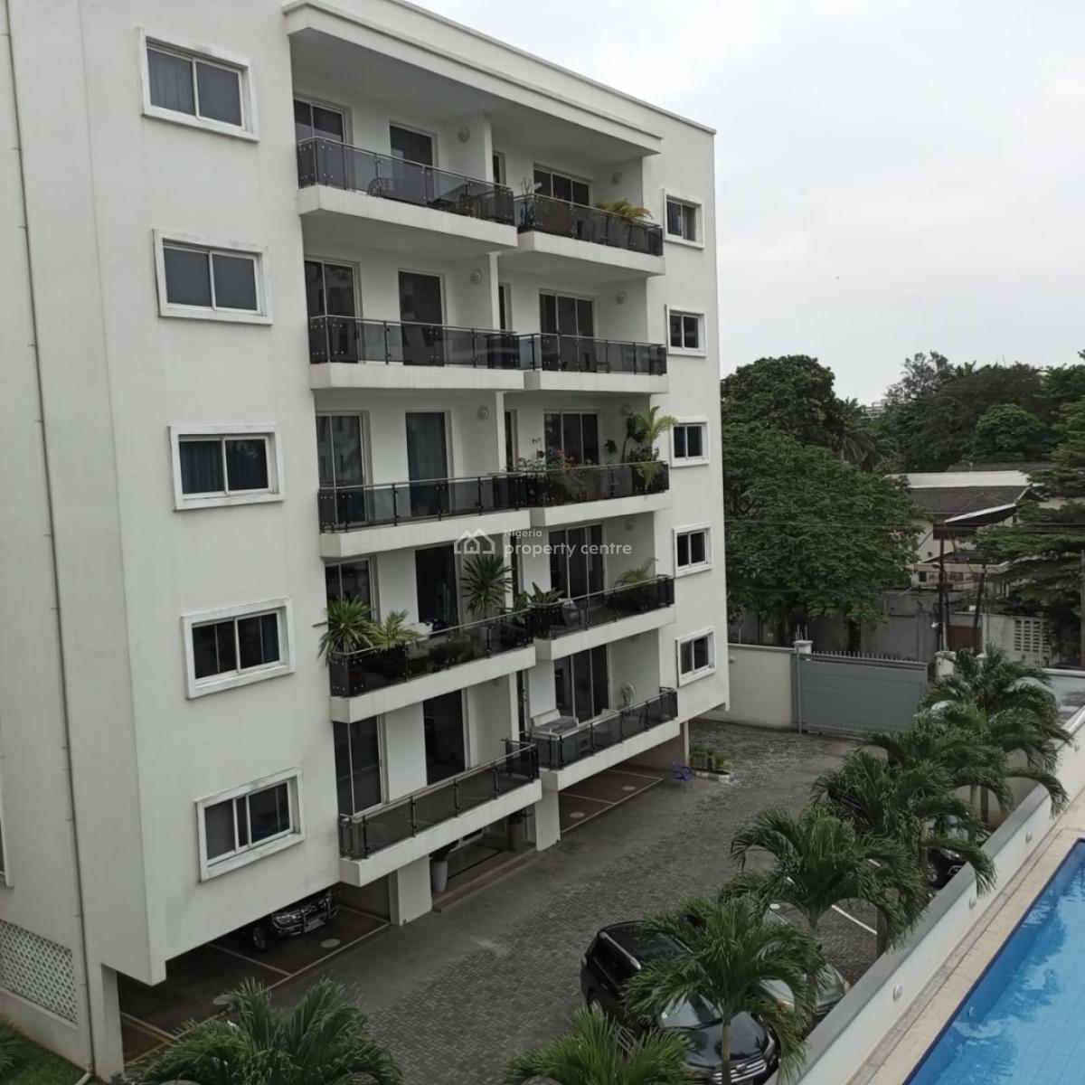 3 Bedroom Apartment with a Room Bq, Ikoyi, Lagos, Flat / Apartment for Rent