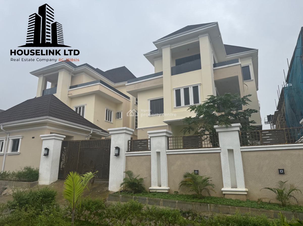 Luxury Built 7 Bedroom Detached Duplex with Elevator, Pool, Cinema, Guzape Main Abuja, Guzape District, Abuja, Detached Duplex for Sale