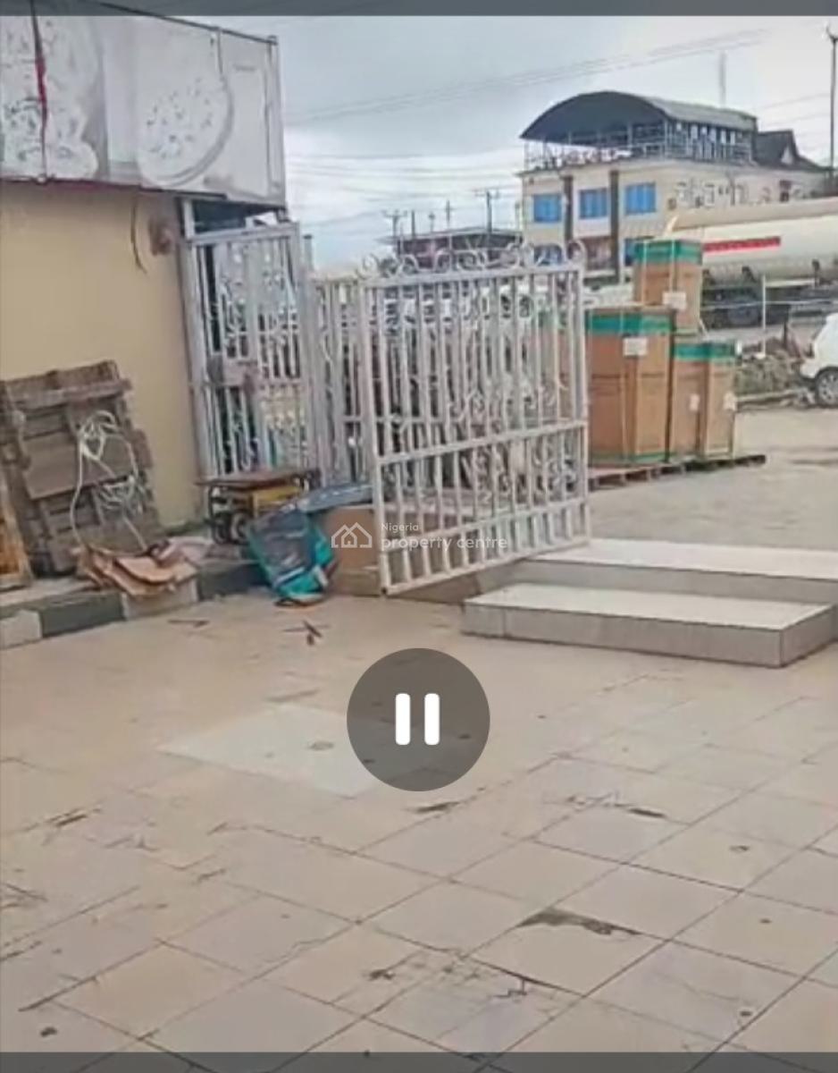Commercial Building of Abott 210sqm Facing Express Way, Facing The Express Close to Road Safety By The Turning, Olokonla, Ajah, Lagos, Shop for Rent