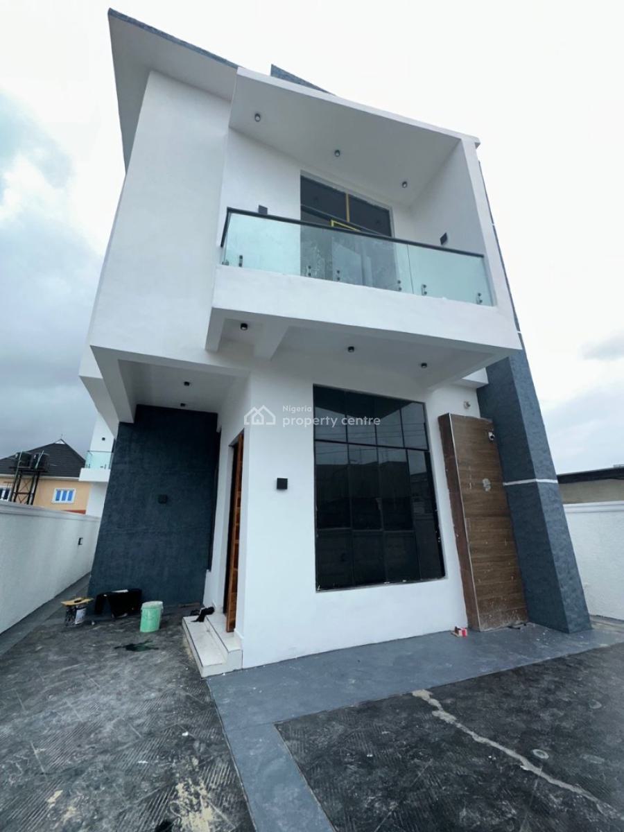 4 Bedroom Semi Detached Duplex with Bq, Ajah, Lagos, Semi-detached Duplex for Sale