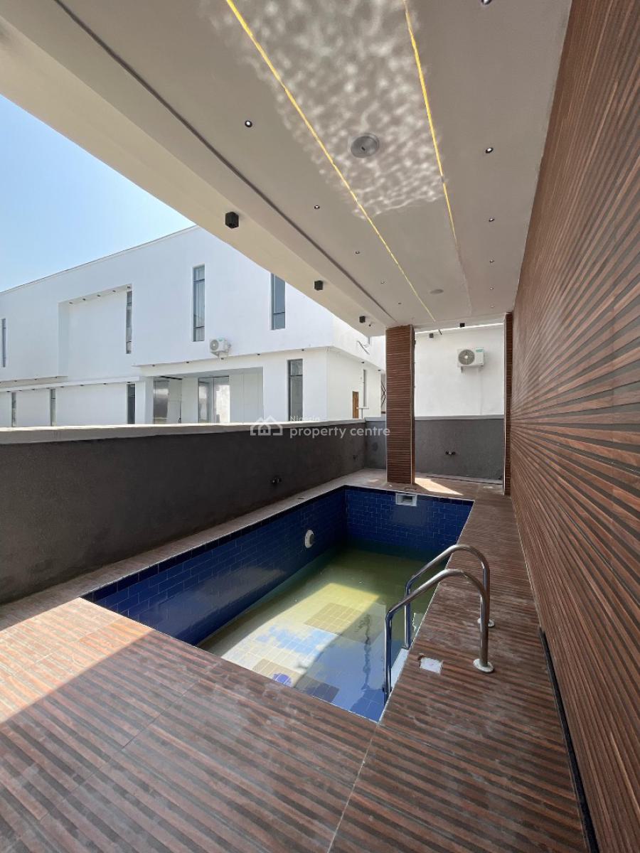 Exquisite 5 Bedroom Duplex with a Bq, Chevron, Lekki, Lagos, House for Sale