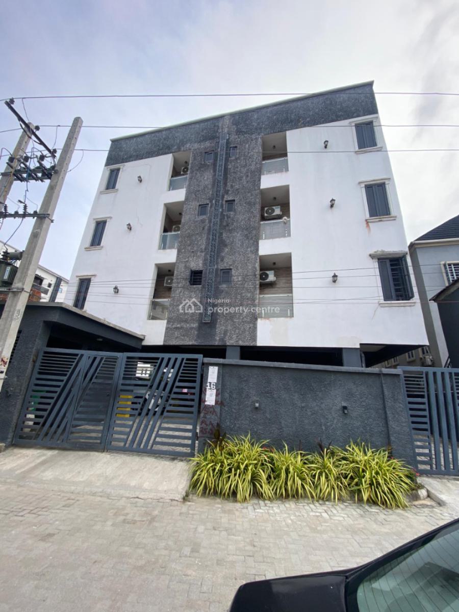 2 Bedroom Fully Furnished Flat Apartment with Sola Inverter, Agungi Area, Lekki, Lagos, Flat / Apartment for Rent