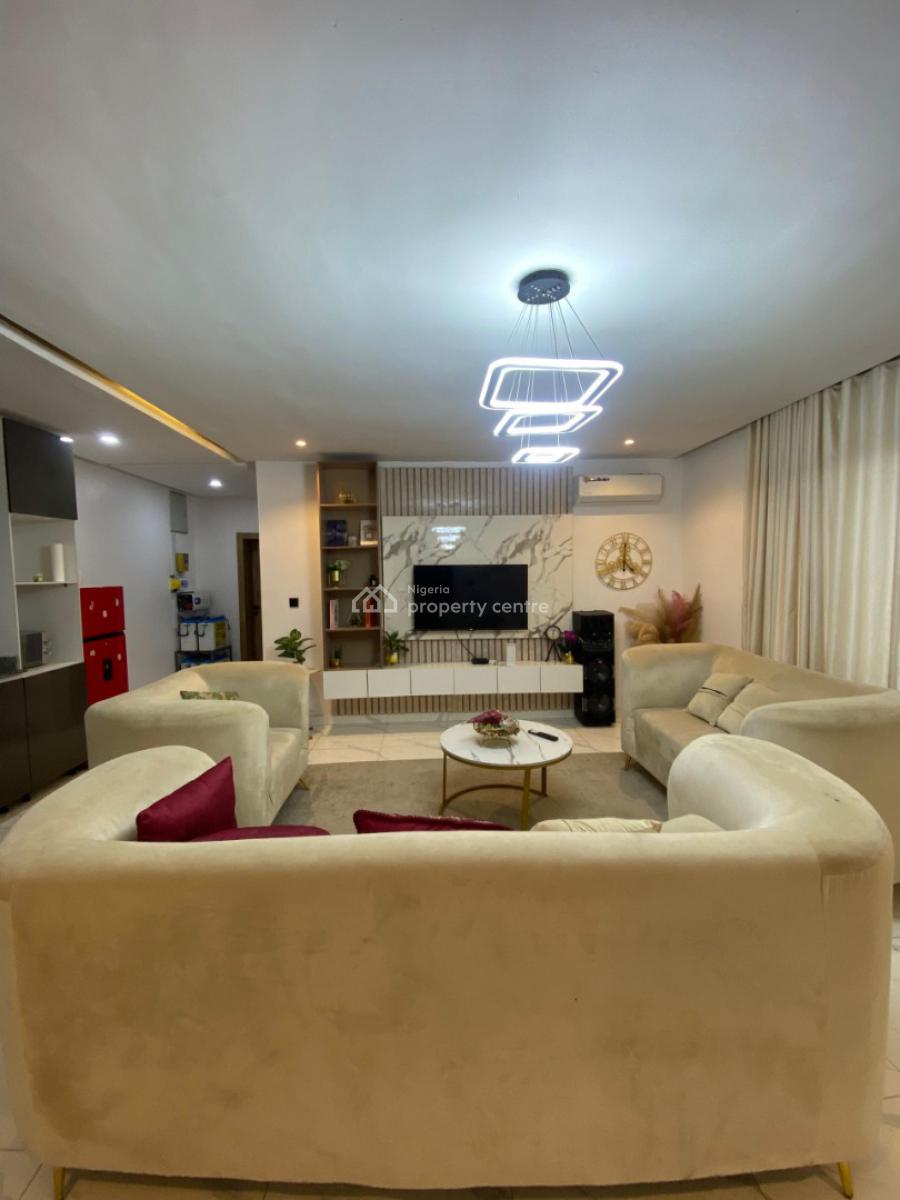 2 Bedroom Fully Furnished Flat Apartment with Sola Inverter, Agungi Area, Lekki, Lagos, Flat / Apartment for Rent