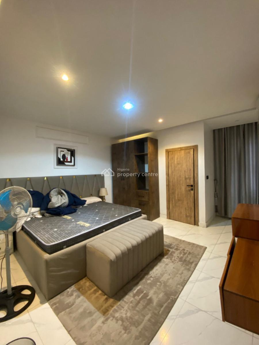 2 Bedroom Fully Furnished Flat Apartment with Sola Inverter, Agungi Area, Lekki, Lagos, Flat / Apartment for Rent