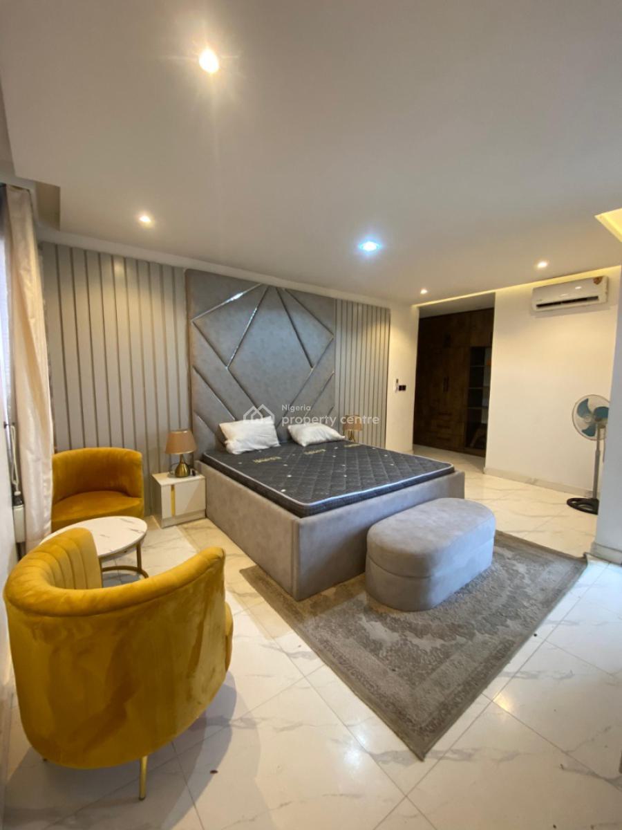 2 Bedroom Fully Furnished Flat Apartment with Sola Inverter, Agungi Area, Lekki, Lagos, Flat / Apartment for Rent