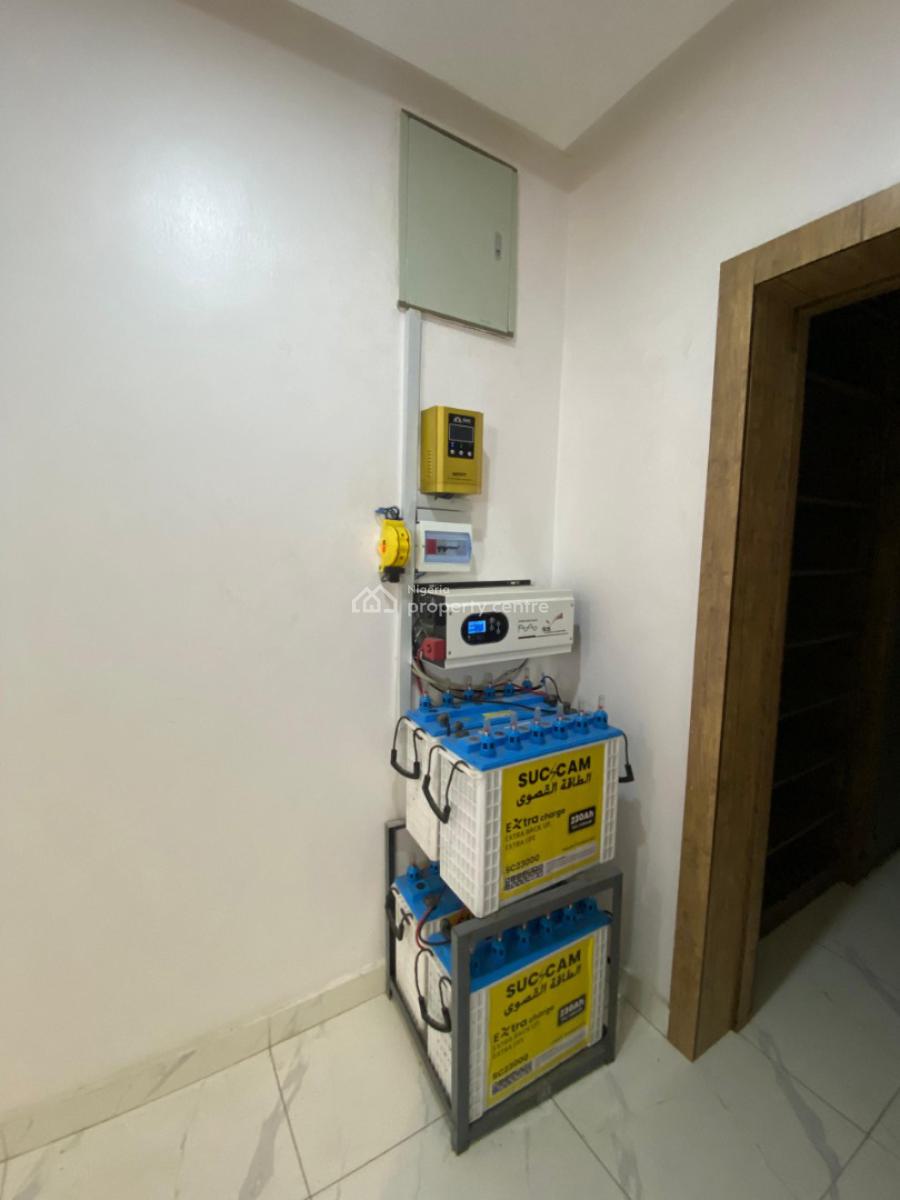 2 Bedroom Fully Furnished Flat Apartment with Sola Inverter, Agungi Area, Lekki, Lagos, Flat / Apartment for Rent
