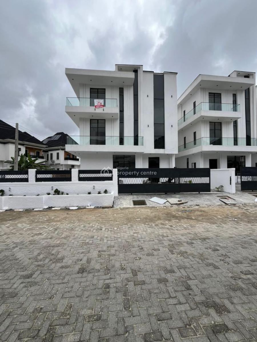 Luxury 5 Bedroom Fully Detached Duplex with Bq & Pool, Secured/serene Environment, Lekki, Lagos, Detached Duplex for Sale
