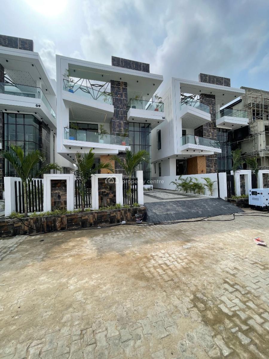 Massive 5 Bedroom Duplex with a Pool, Bq, Chevron, Lekki, Lagos, House for Sale