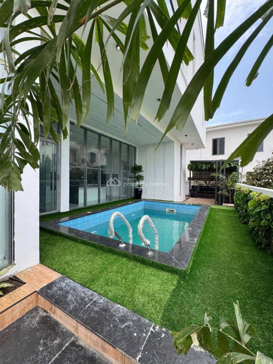 Magnificent 5 Bedroom Detached Duplex with a Cinema and Pool, Osapa, Lekki, Lagos, House for Sale