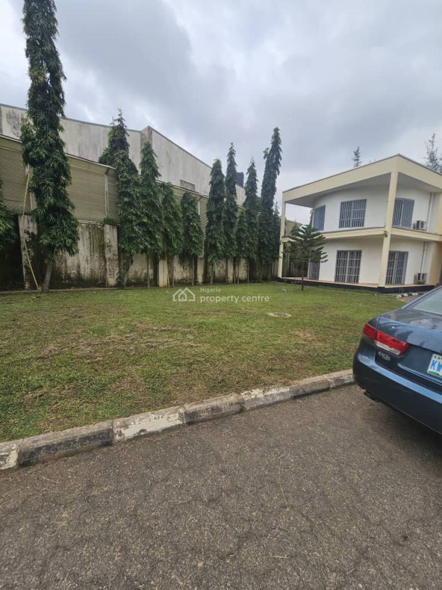 Beautiful 2984 Sqm Residential Plot Seating on 2 Old Buildings, C of O, Maitama District, Abuja, Residential Land for Sale