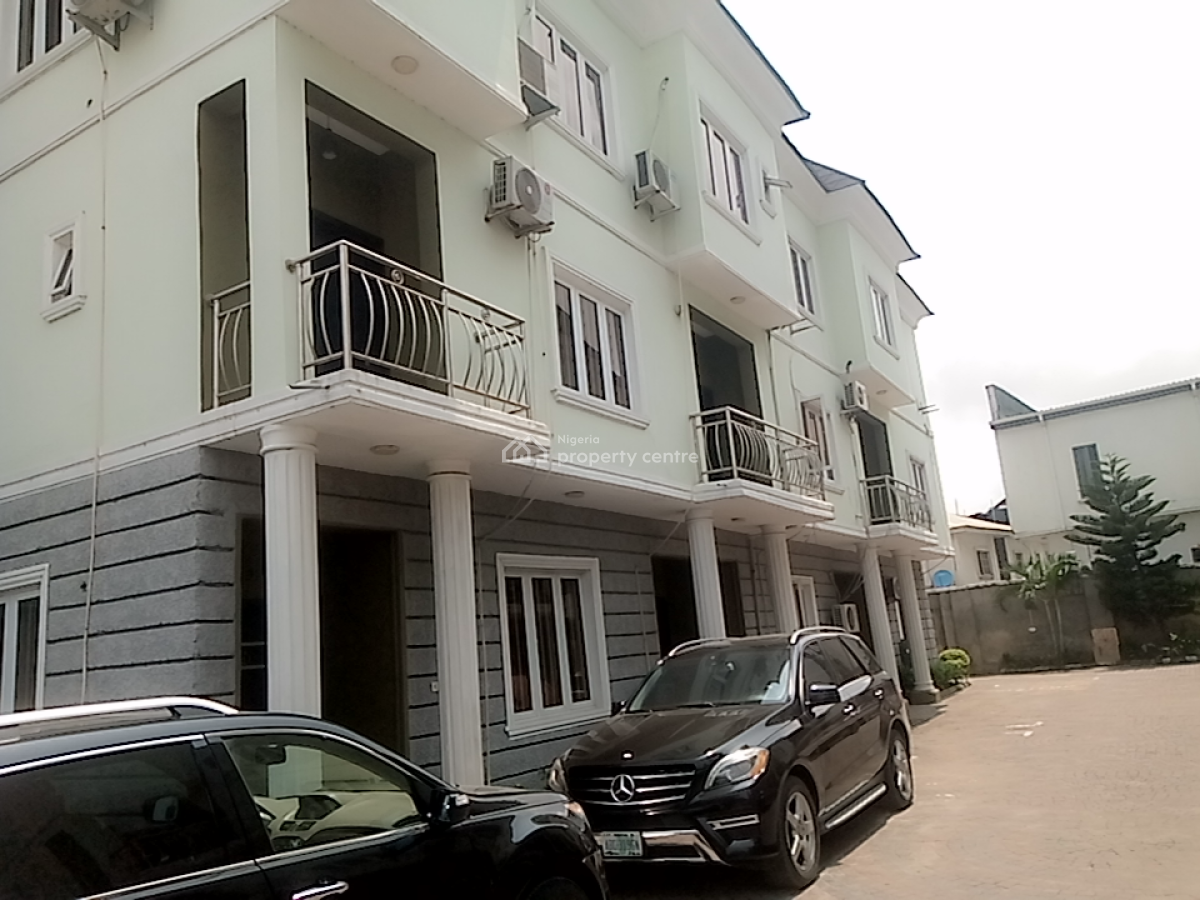 a Fully Serviced 4 Bedroom Duplex, Osapa, Lekki, Lagos, Semi-detached Duplex for Rent