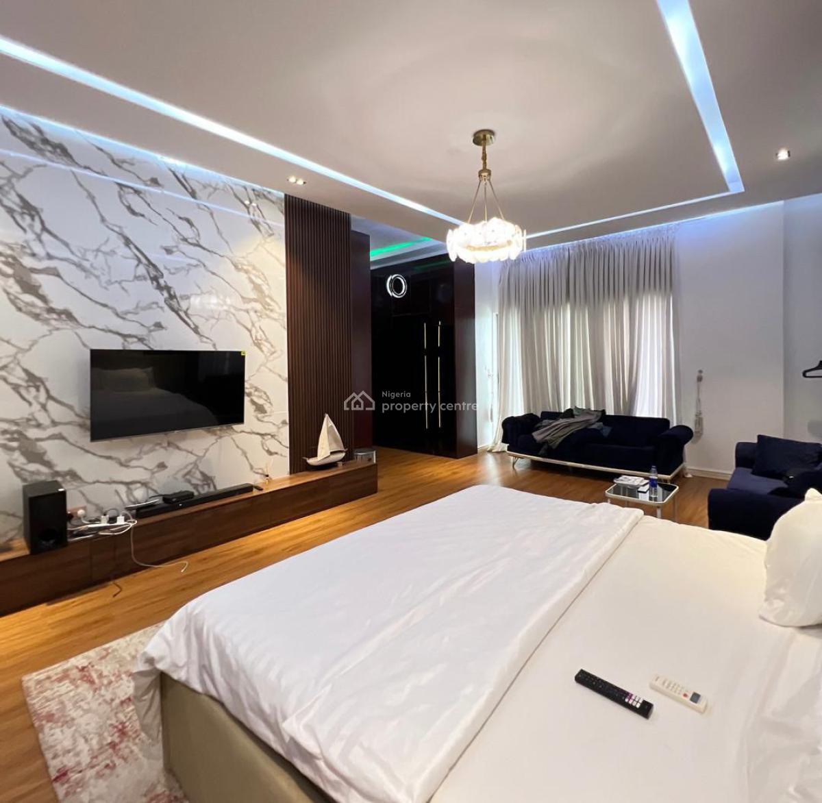 Luxurious Fully Furnished 5bedroom Detached Mansion, Osapa London, Lekki Phase 2, Lekki, Lagos, Detached Duplex for Sale