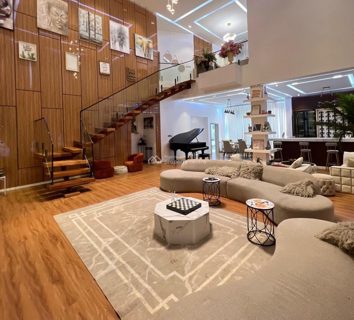 Luxurious Fully Furnished 5bedroom Detached Mansion, Osapa London, Lekki Phase 2, Lekki, Lagos, Detached Duplex for Sale