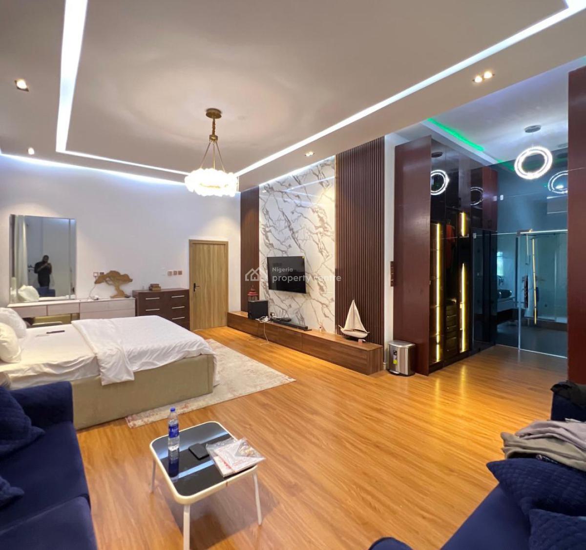 Luxurious Fully Furnished 5bedroom Detached Mansion, Osapa London, Lekki Phase 2, Lekki, Lagos, Detached Duplex for Sale