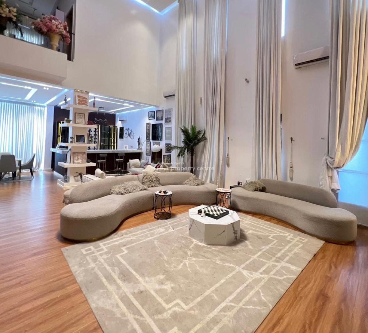 Luxurious Fully Furnished 5bedroom Detached Mansion, Osapa London, Lekki Phase 2, Lekki, Lagos, Detached Duplex for Sale
