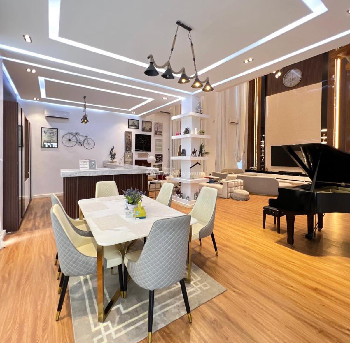Luxurious Fully Furnished 5bedroom Detached Mansion, Osapa London, Lekki Phase 2, Lekki, Lagos, Detached Duplex for Sale