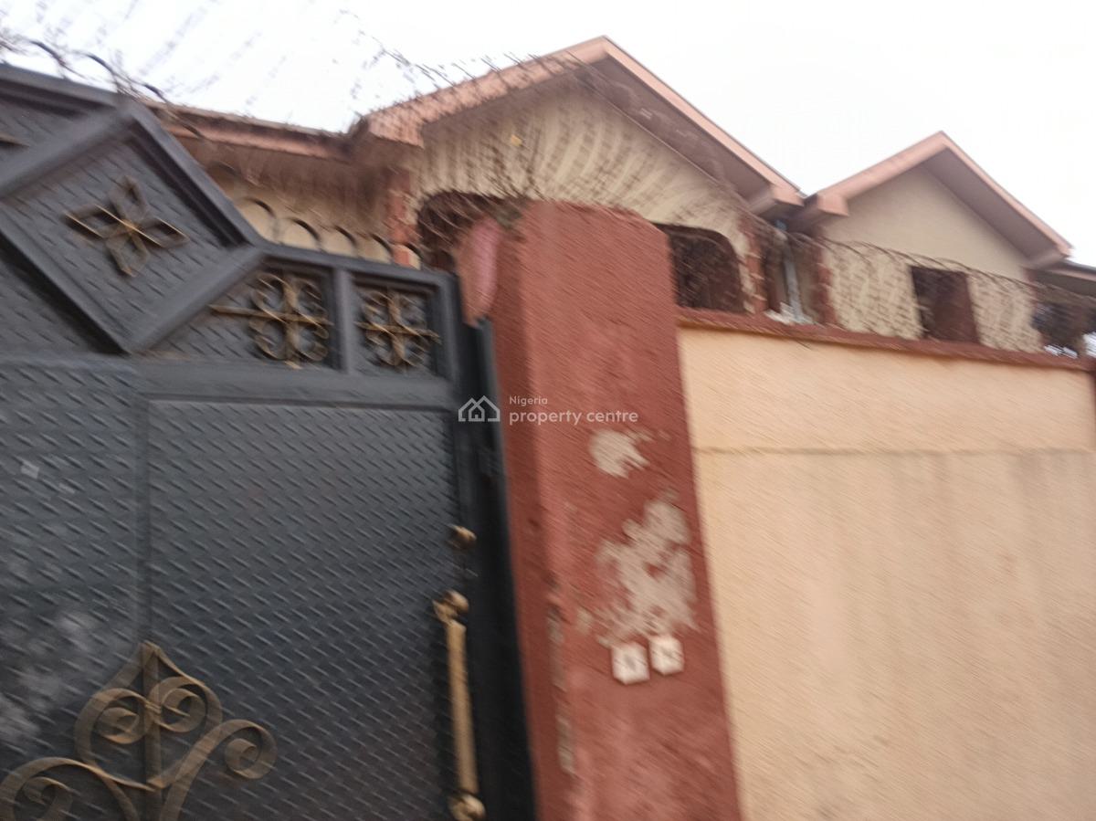 Clean 3 Bedroom Flat Downstairs All Tiles Floor Prepaid Mater 2 Tenant, Ibuloko Close to Ayobo Lagos, Ipaja, Lagos, Flat / Apartment for Rent