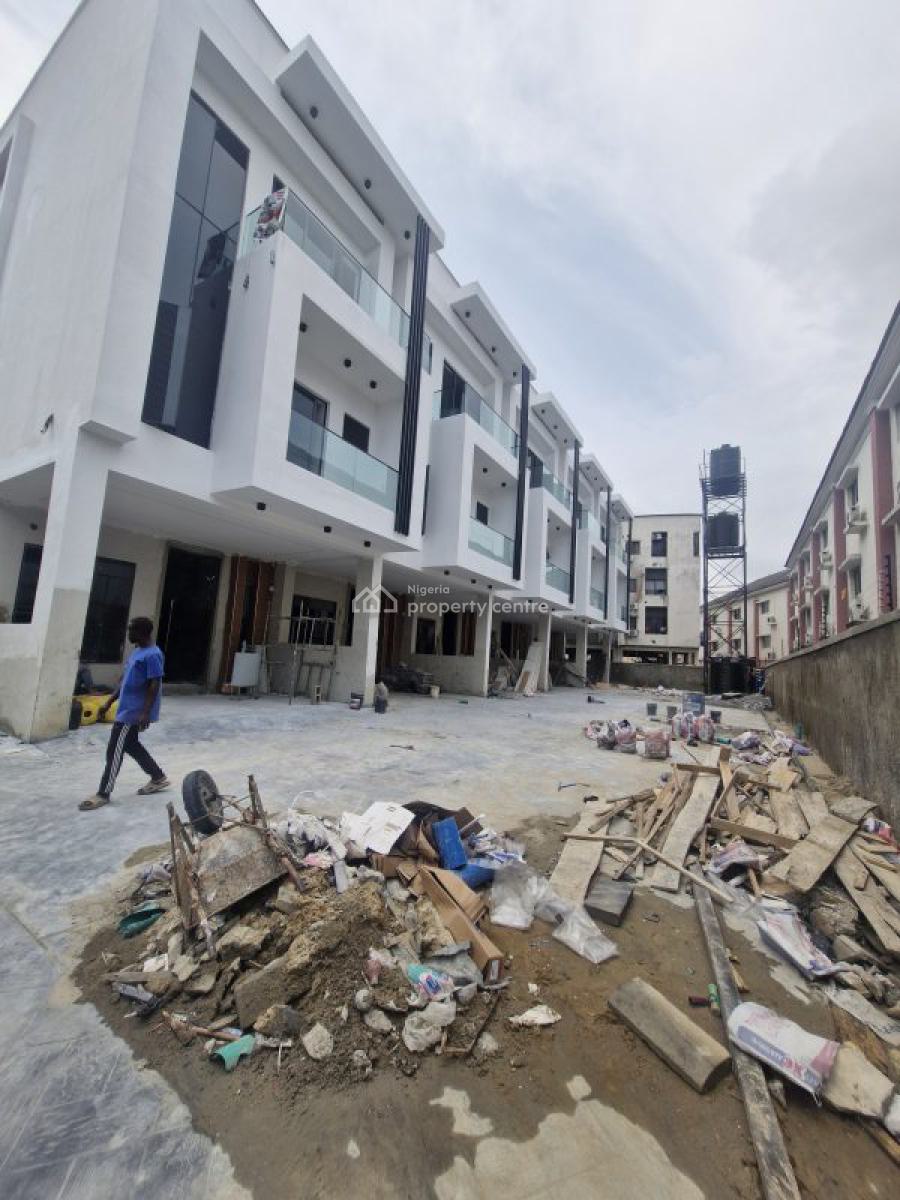 Modern Design 4 Bedroom Terrace Duplex, Lekki, Osapa, Lekki, Lagos, Terraced Duplex for Sale