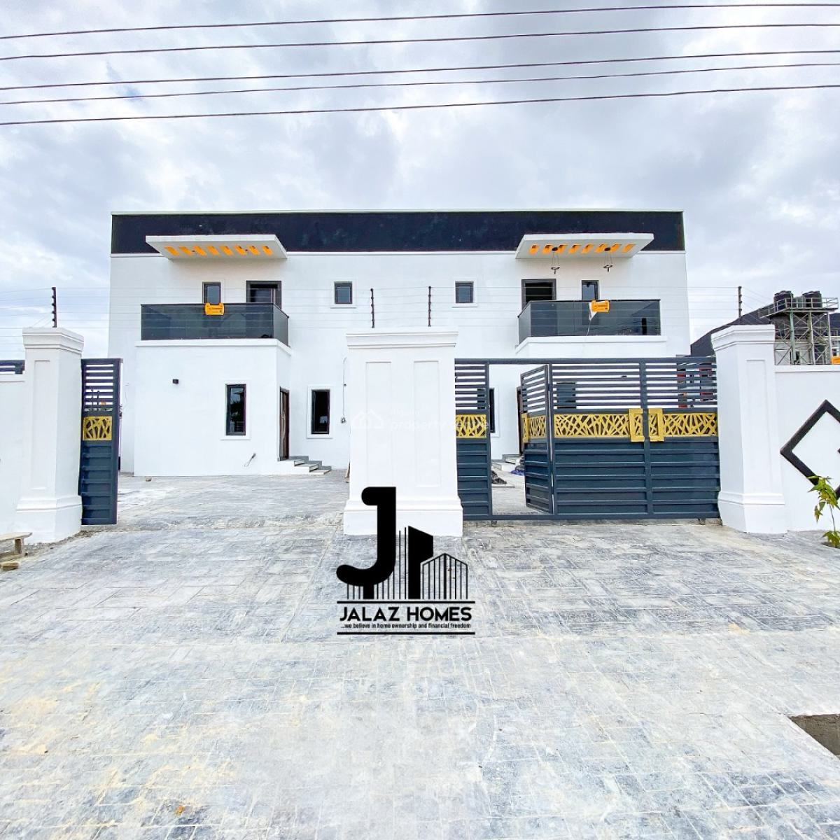 4 Bedroom Semi Detached Home with a Bq, Ajah, Lagos, House for Sale